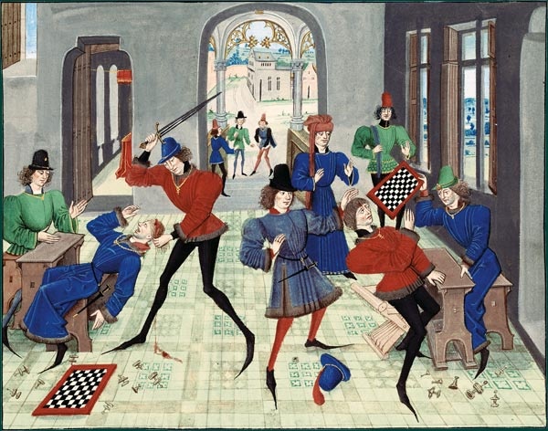  Renaut de Montauban (circa 1462-70) "Partie d’échecs dégénérant en assassinat"